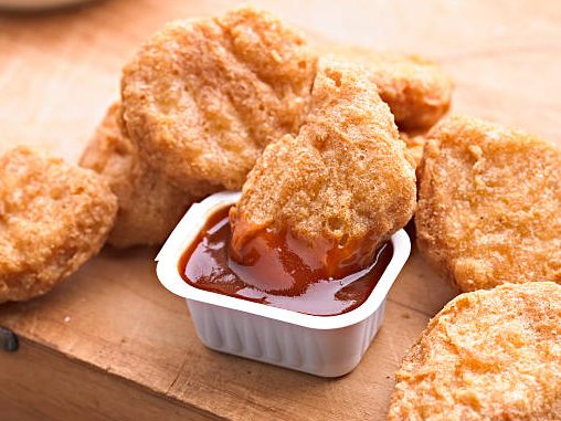 McNuggets with BBQ Sauce.